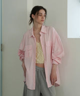 Pocket over shirt_pink