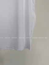 Deep U-neck Unisex Loose Fit Sleeveless