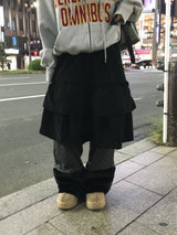 ミンキードットレッグウォーマーパンツ (2c)