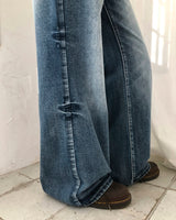Kawill Washed Wide Denim Pant