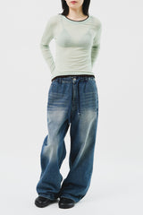 (W) Bene Dobule Top (5color)