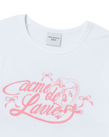 25FW WOMAN ミラーACベア長袖Tシャツ ホワイト