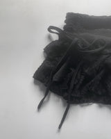 レイナフリルレースドスカート (Black)
