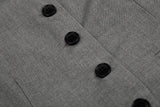 London Joel Tailored Button Vest 231935036