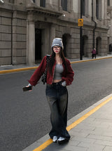[Bellide made] Wytan, slit line cotton blouson