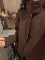 [MADE] renter wool handmade long coat