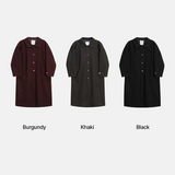 [F/W]ラグランロングコート(3color)
