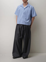 26SS TP1 Cropped Cuban Collar Shirt