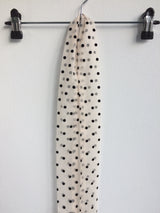 chiffon dot scarf