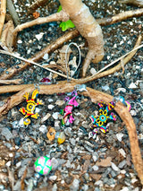 Vintage lizard cellphone strap (random)