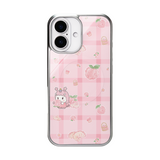 [MADE]Peach TTURUBY MagSafe Glass Bumper Phone Case