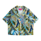EXOTIC FLOWER SHORT SLEEVE PAJAMA _SYS5BL51BU