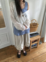[unisex] Hiyo Nylon Patch Bermuda Pants