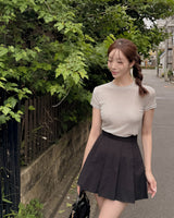 Senz ウール シースルー半袖Tシャツ