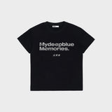 (W) WOMAN MM TEXT CROP TEE (2 COLORS)