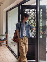 Theo Washed Double Pocket Cargo Pants