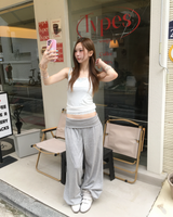 ウエスト バンディング パンツ
