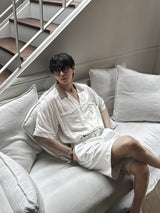 ASCLO One Tuck Cotton Half Pants (4color)