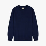 Stranger Classic Fit Essential Crewneck Sweater (Navy)
