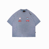Workwear - スマイリーレーシングチームボクシーT(ブルーウォッシュド)