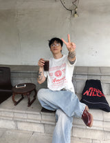No.1352 america half T (4color)