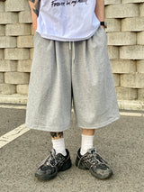 レイヤーピンタックバミューダワイドハーフパンツ2C