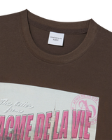 25FW NYシティー半袖Tシャツ ダークブラウン