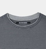 26SS★ STRIPE LAYERED HALF T