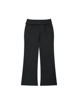 WRAP SLACKS (BLACK)