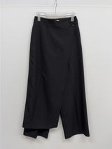 Scone Unbalanced Wrap Wide Slacks