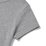 KIRSH プレーンチェリーセミクロップTシャツ 【グレー】