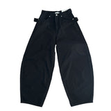Steel Frame Metal Stud Balloon Fit Wide Long Pants (2 colors)
