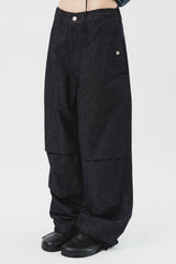 Road Snap Wide Denim (2color)