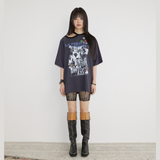  CHOKER ROCK T-SHIRT NAVY