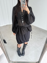 elin string blouse (2color)
