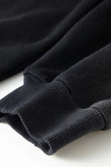 ビンテージスプレーダイドジップアップフーディー Black