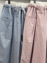 striped pajama pants