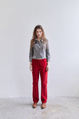 RED CORDUROY PANTS