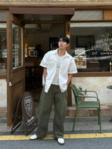 Cozy western cotton short sleeve shirt