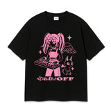 ピクセルシンセキッドオーバーフィットTシャツ (3color)