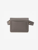 ISLE MINI ショルダーレザーバッグ / Mud Grey
