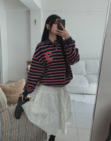 Hush Frill Tiered Long Skirt