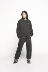 25SS PIGMENT BASIC LOGO SWEATSHIRT CHARCOAL