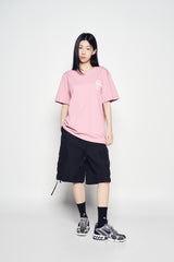 25SS MIX TYPE GRAPHICS SHORT SLEEVE T-SHIRT LIGHT PINK