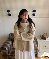 ダッフルハーフレングスハンドメイドコートジャケット