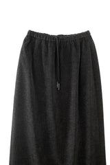 Corduroy skirt (Black)