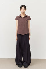 Butter Wide Trousers