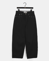 Benon Star Rivet Wide Cotton Pants