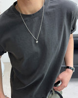 クエン ピグメント クロップ ショートスリーブ Tシャツ