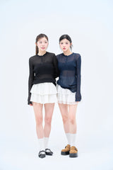 シアーロングスリーブニット / Sier L/S LIB Knit